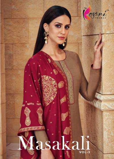 Masakali Vol 3 By Kesari Trendz Embroidery Casual Wear Salwar Kameez Set